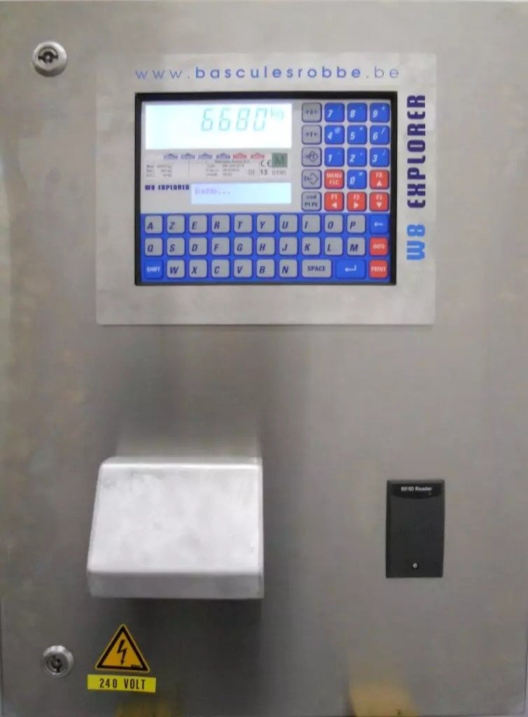 PONT BASCULE AVEC INDICATEUR